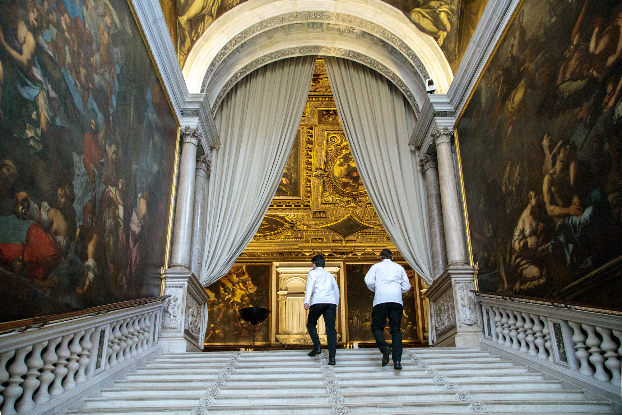 Vernissage galleria d'arte Scuola Grande di San Rocco